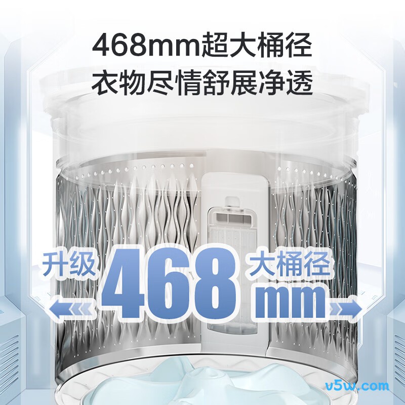 海尔XQS100-BDE75D8U1洗衣机图片