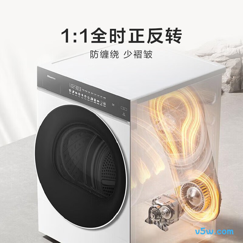 海信WF100E3Q2+DH100E3Q2洗衣机图片
