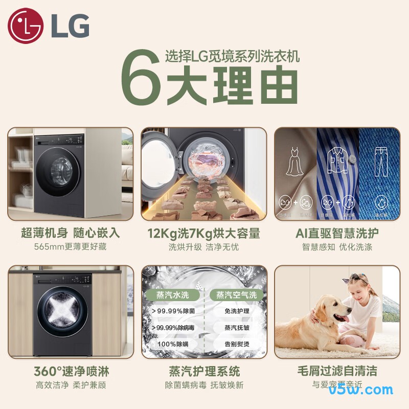 LG-FD12DK2E洗衣机图片