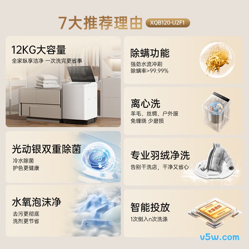 松下U2F1洗衣机图片