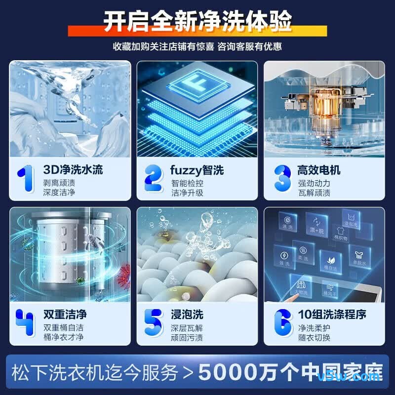 松下XQB80-K3F1洗衣机图片