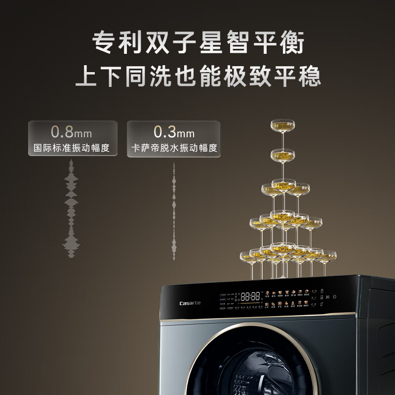 卡萨帝CS HB14LDALBU1洗衣机图片