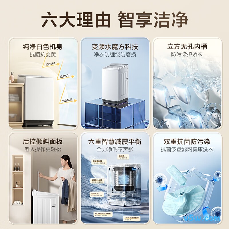 小天鹅TB10VE20DW洗衣机图片