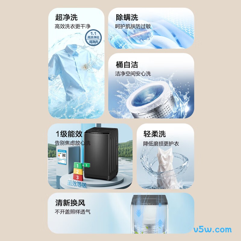 统帅XQB100-L539洗衣机图片