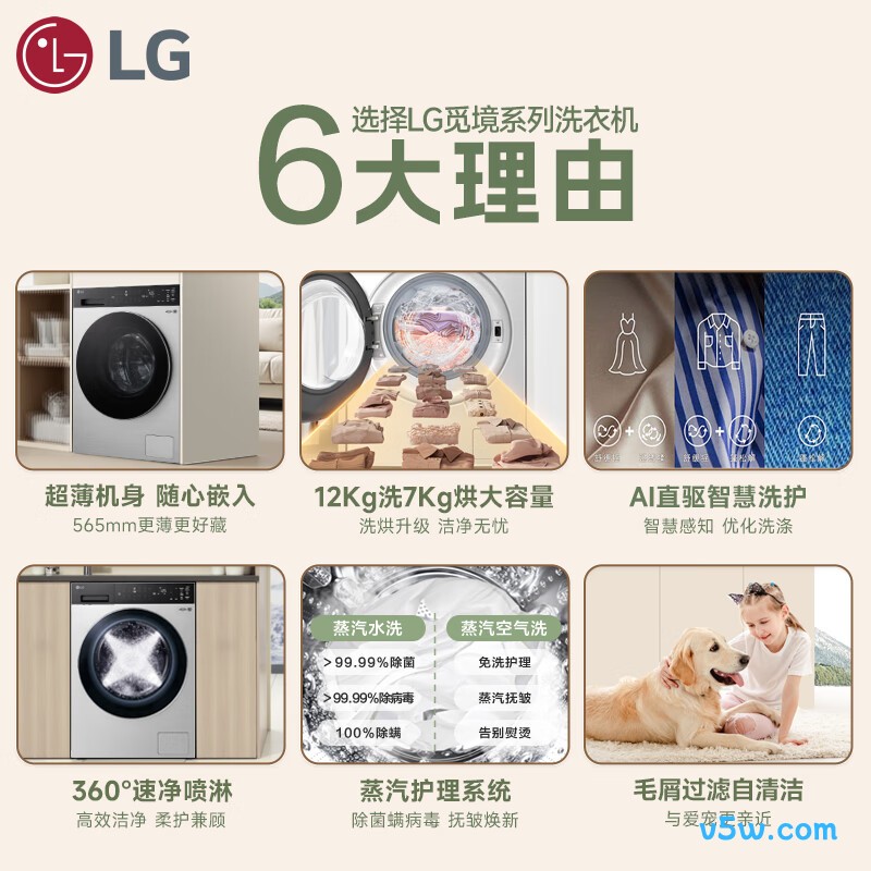 LG-FD12EK2E洗衣机图片