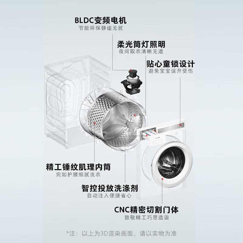 东芝DG-10T20B洗衣机图片