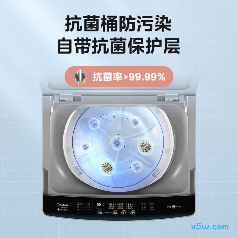美的MB120V501DB洗衣机图片