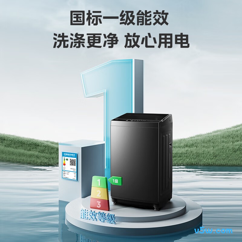 美的MB80V37T洗衣机图片