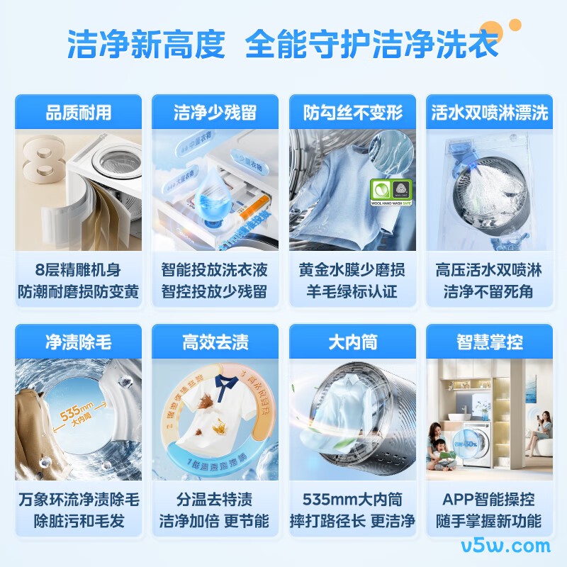 美的MG10L7PRO洗衣机图片