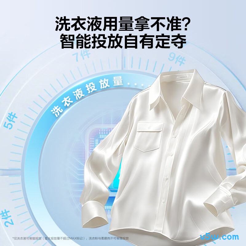 海尔XQG100-HLEU58A2U1洗衣机图片