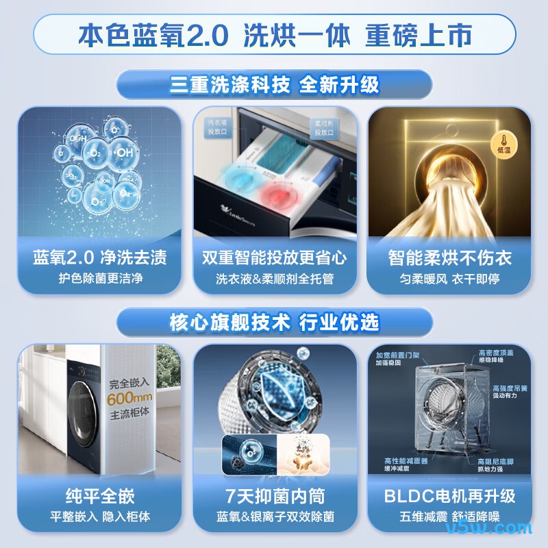 小天鹅TD100V89PRO洗衣机图片