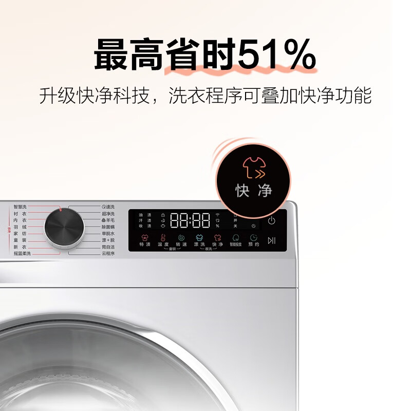 统帅XQGL100-BD676SU1洗衣机图片
