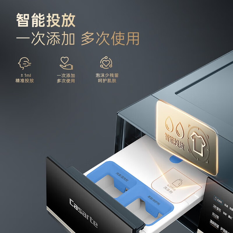 卡萨帝CE HB12LWDUALBU1洗衣机图片