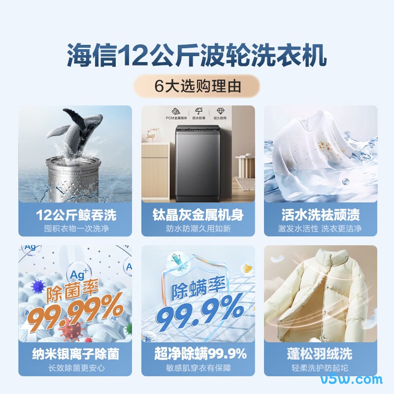 海信HB120DC36洗衣机图片