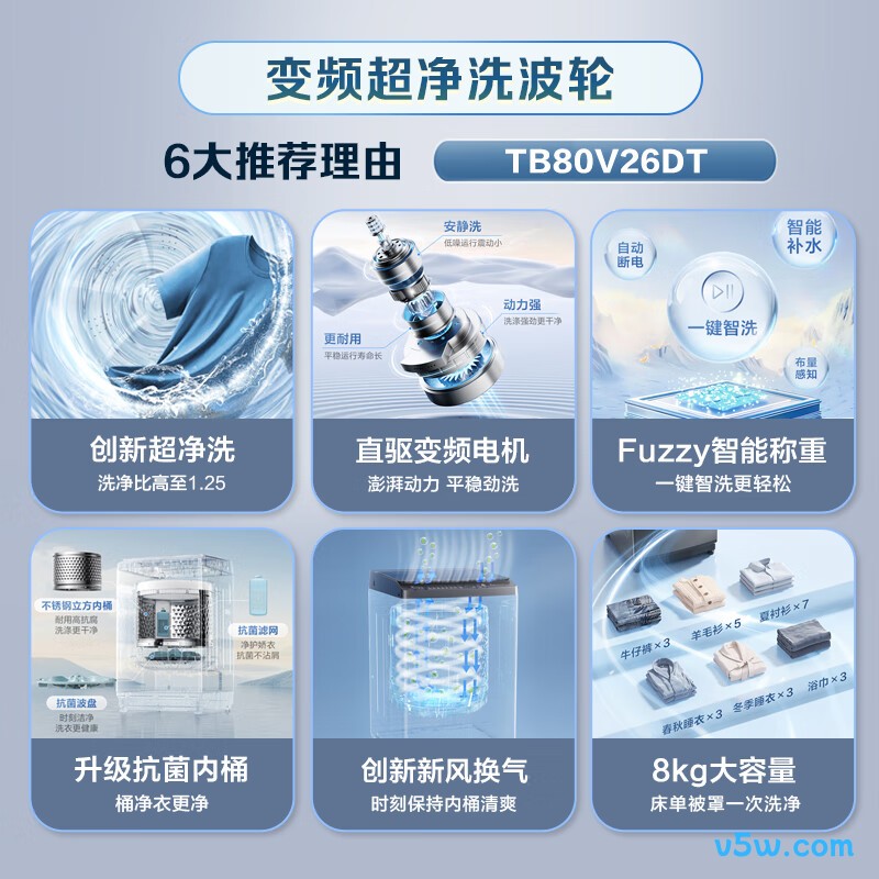 小天鹅TB80V26DT