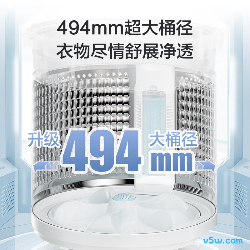 海尔XQB130-MBSE35D6洗衣机图片