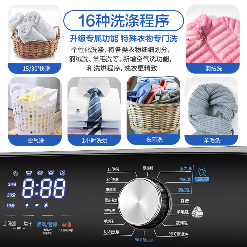 威力XQG120-1428DPHX洗衣机图片