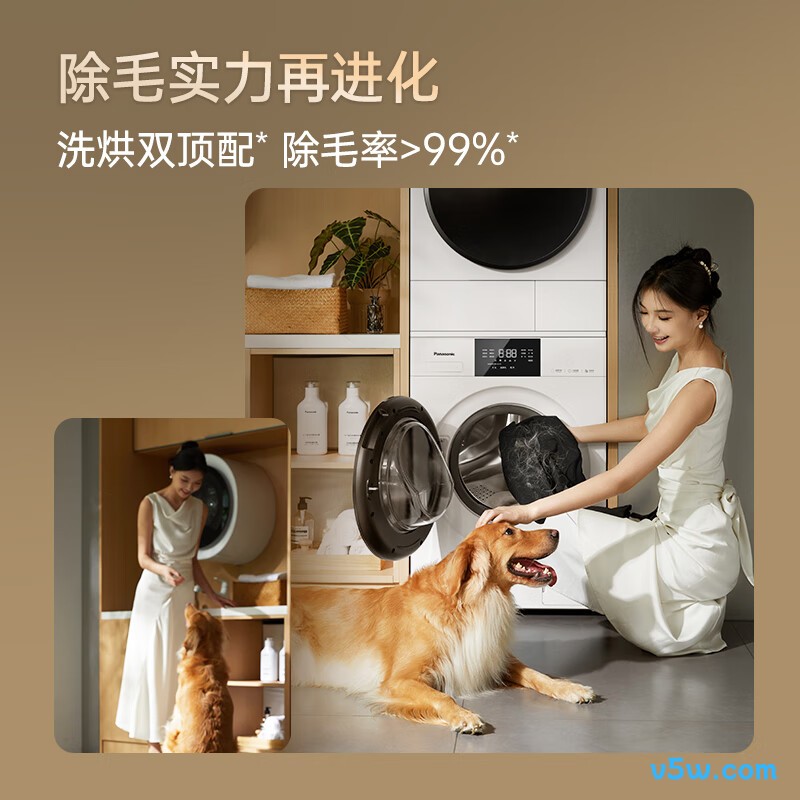 松下F2A1+F2AR1洗衣机图片