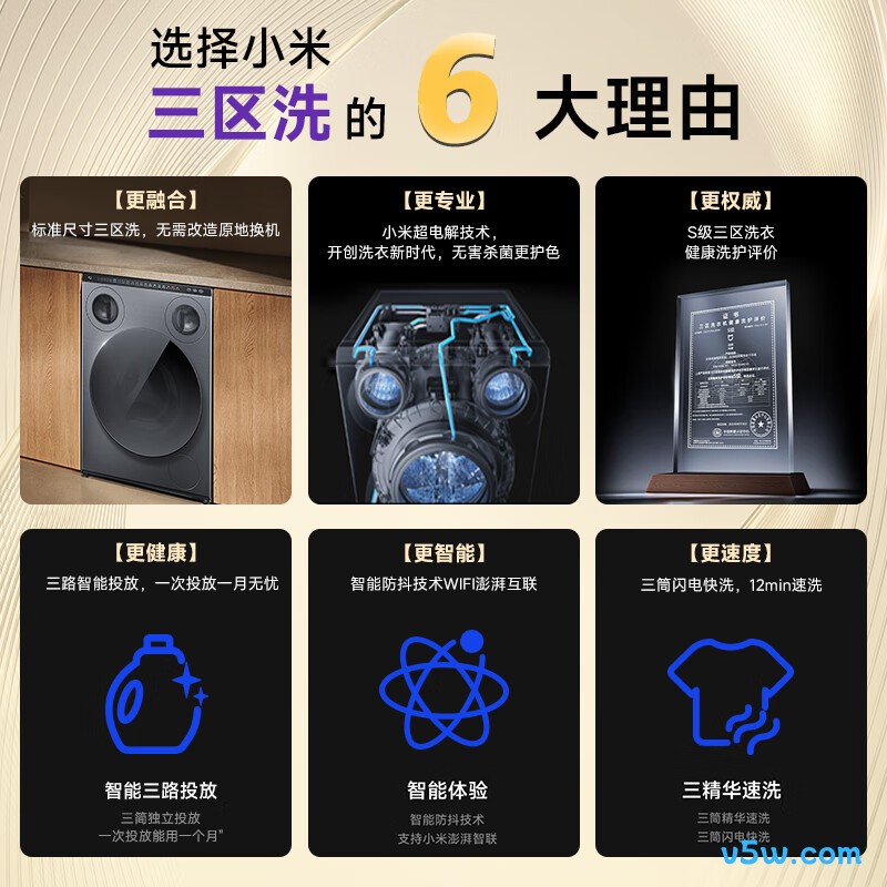 小米XQG105MJ101洗衣机图片