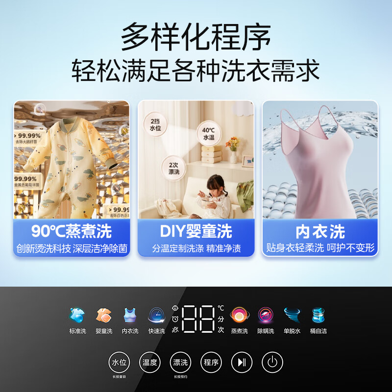 美的MB30VH36E洗衣机图片