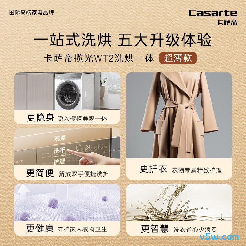 卡萨帝C1 HD10WT2ELU1洗衣机图片