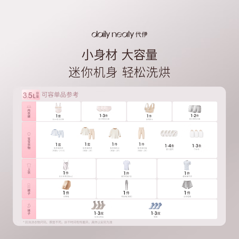 daily neaty-MW2B洗衣机图片
