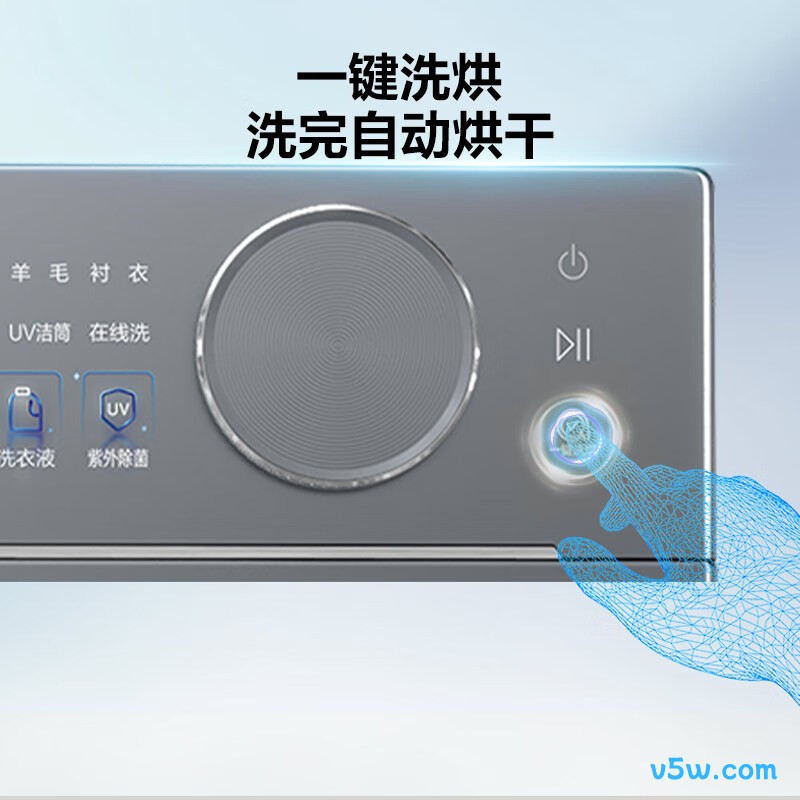 海尔XQG100-HLEU58A2U1洗衣机图片