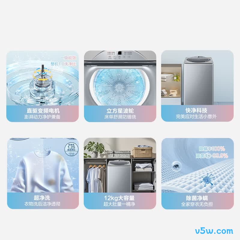 统帅XQBL120-BZ656洗衣机图片