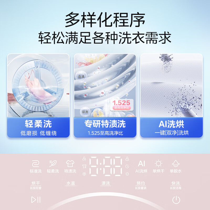 美的MND10VD0E洗衣机图片