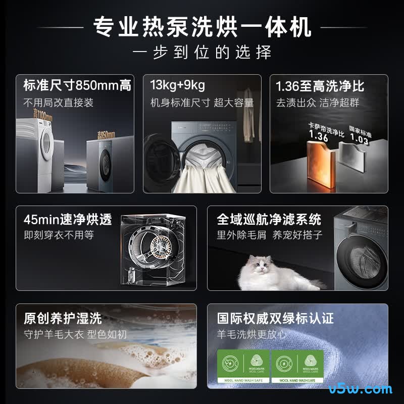 卡萨帝CE AB13LWUGLDU1洗衣机图片