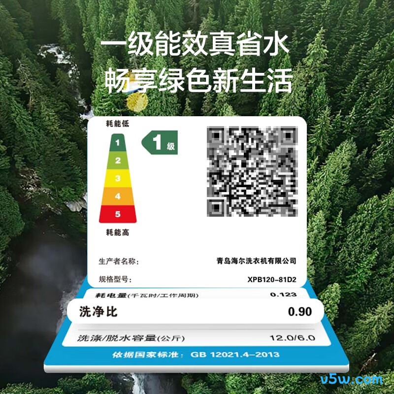 海尔XPB120-81D2洗衣机图片