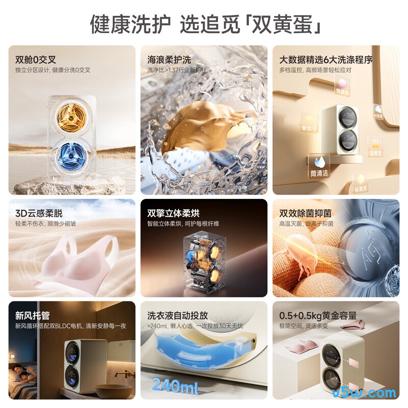 追觅DWM01M30WACN洗衣机图片
