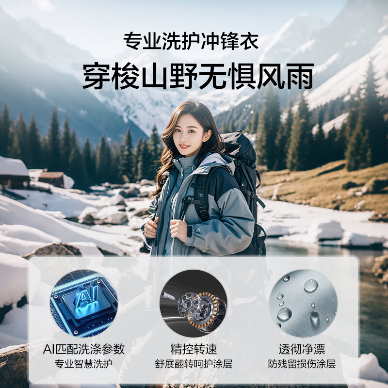 海尔BSNEG87U1洗衣机图片