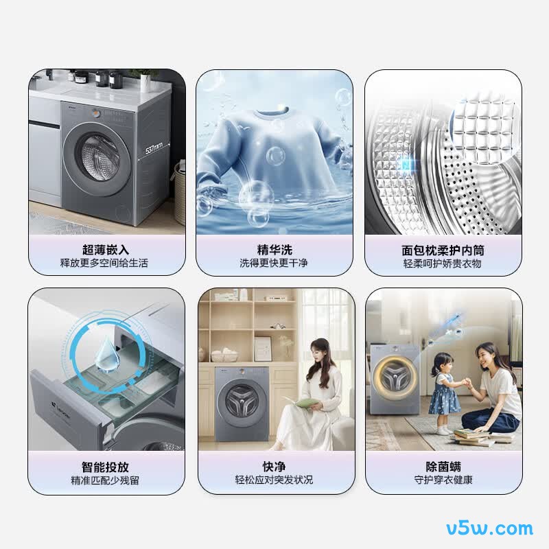 统帅XQGL100-LD659SU1洗衣机图片