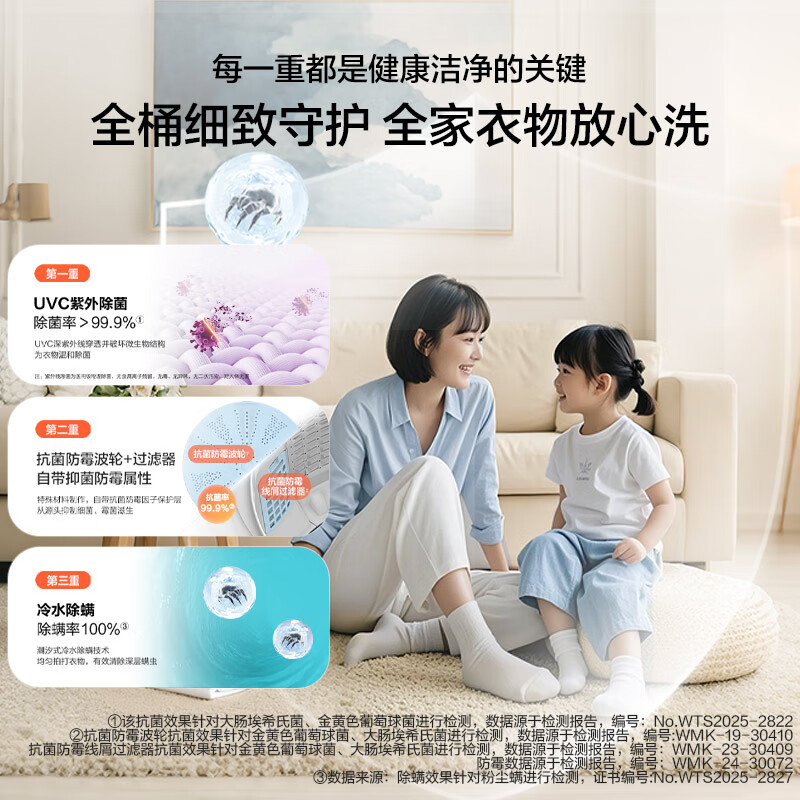 海尔XQS100-BE73M洗衣机图片