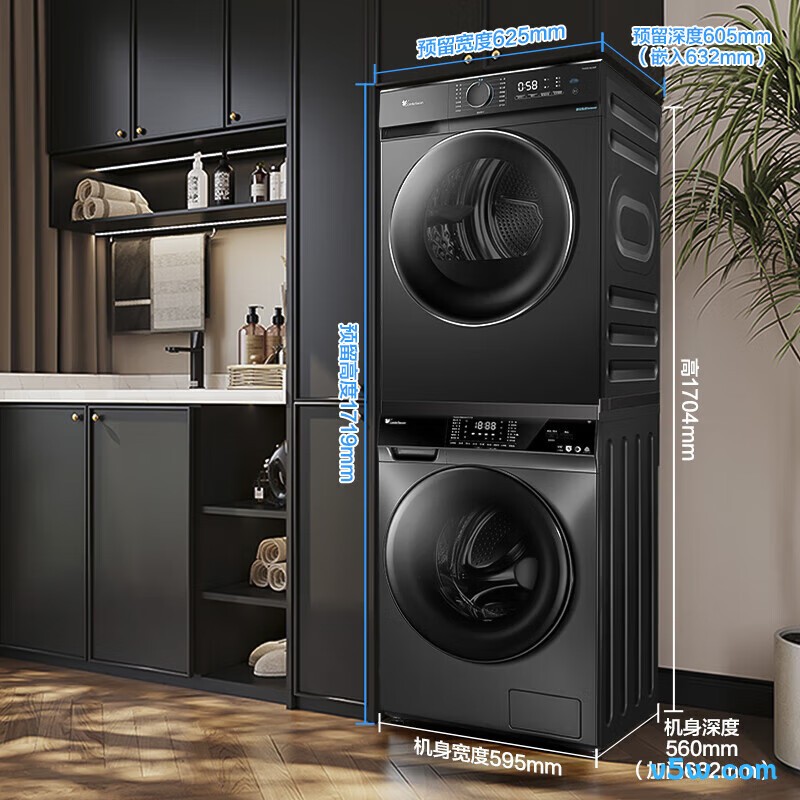 小天鹅TG100VT616WIADY-T1B＋TH100-HL02T洗衣机图片