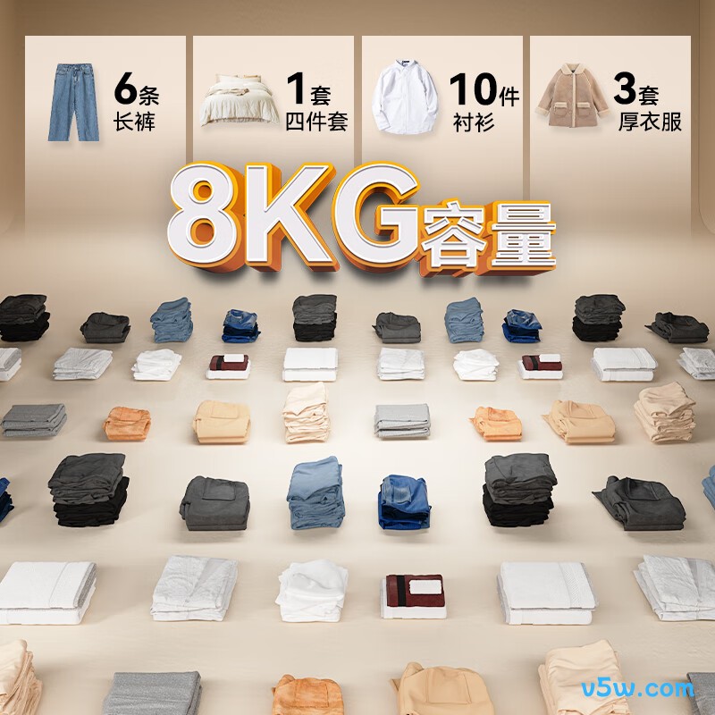荣事达RB8030J洗衣机图片