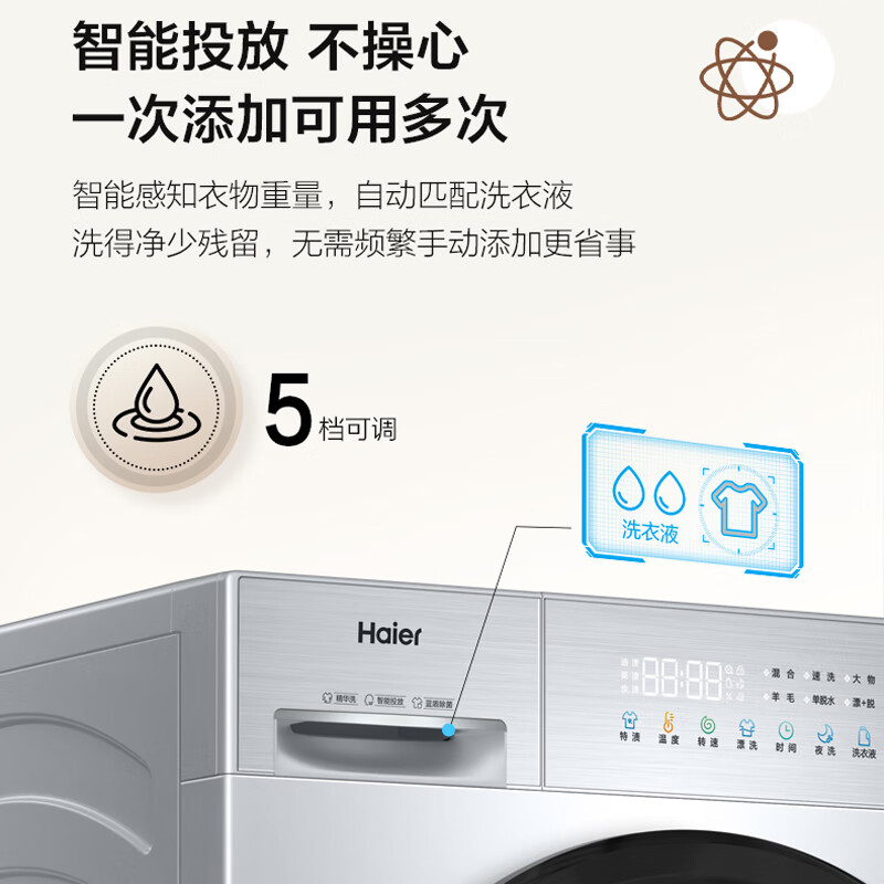 海尔XQG100-D28B洗衣机图片