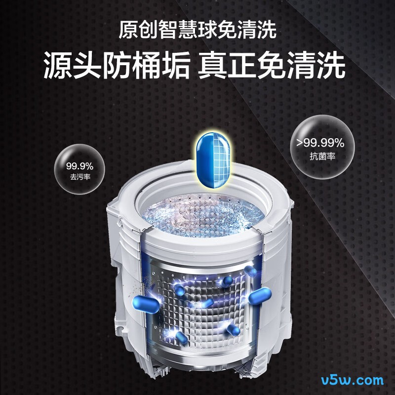 海尔XQS100-MBDE689洗衣机图片