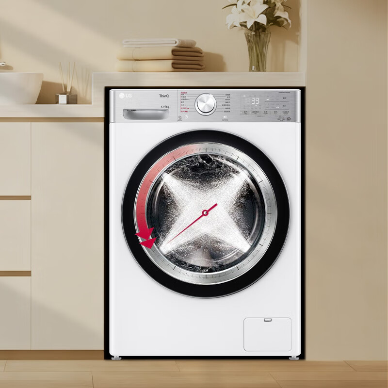 LG-FCW12D4WA洗衣机图片