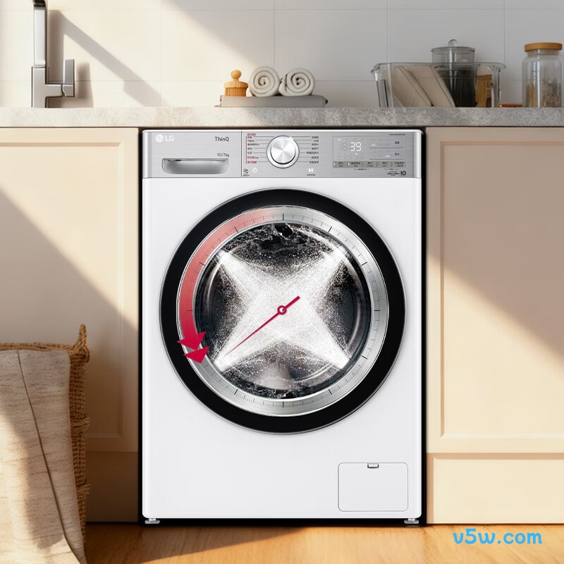 LG-FCW10D4WA洗衣机图片