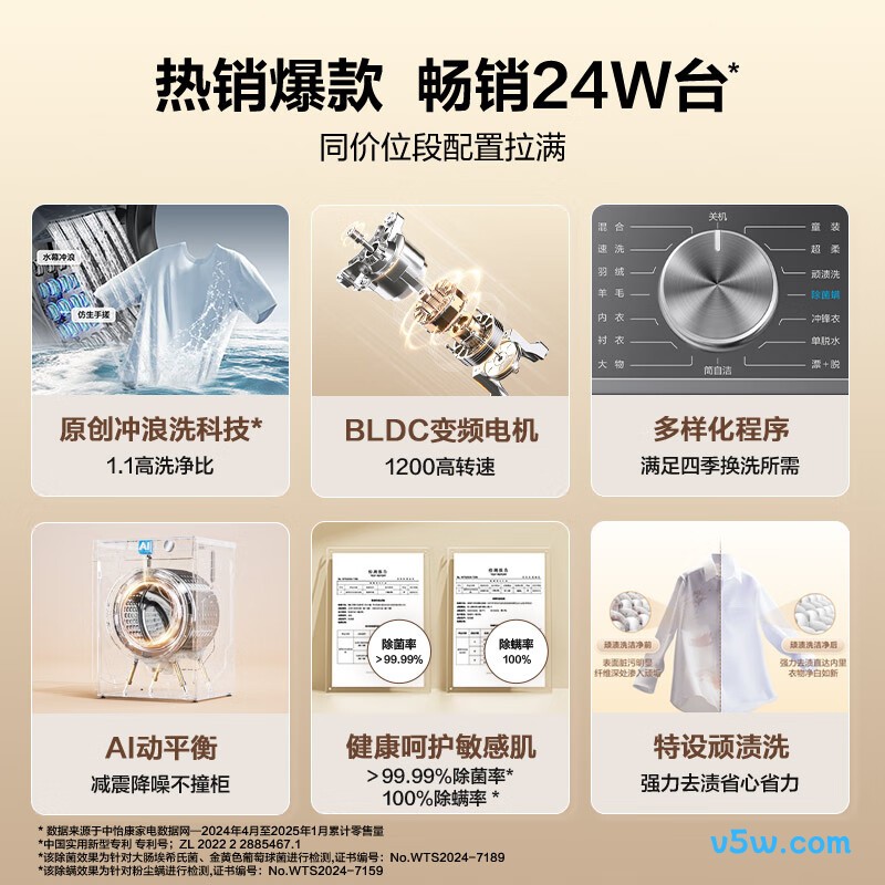 海尔EG100MATE29S洗衣机图片