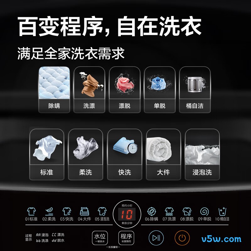 TCL-B80L2R洗衣机图片
