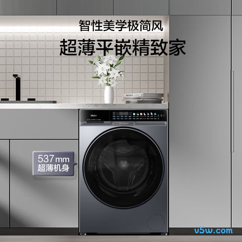 海尔XQG100-BSNE87DHU1洗衣机图片