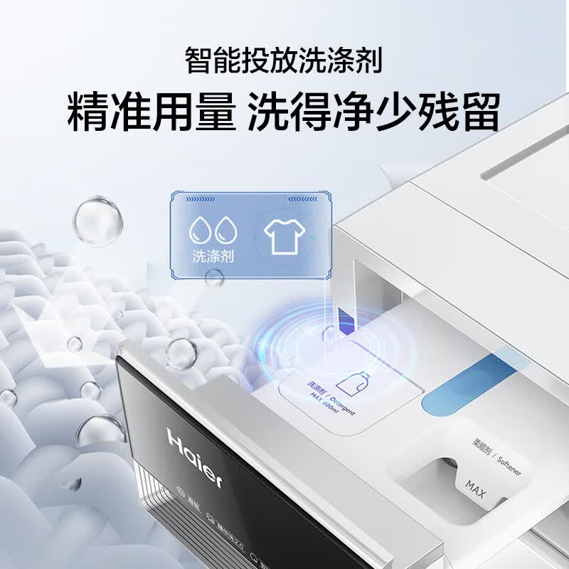 海尔XQG100-BLDE583WU1洗衣机图片