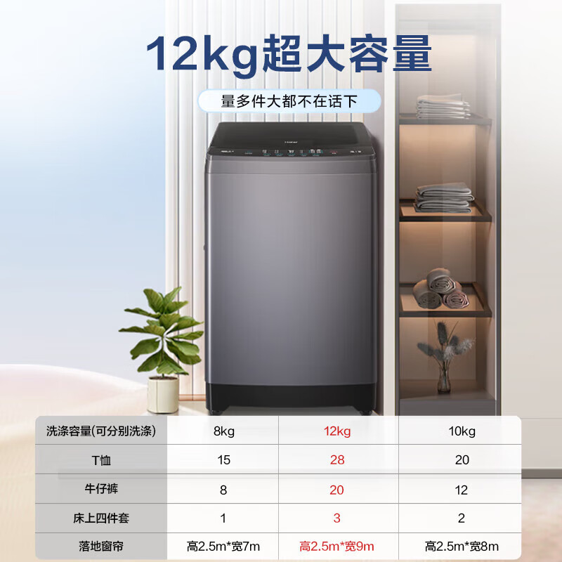 海尔XQB120-BZ20E0洗衣机图片