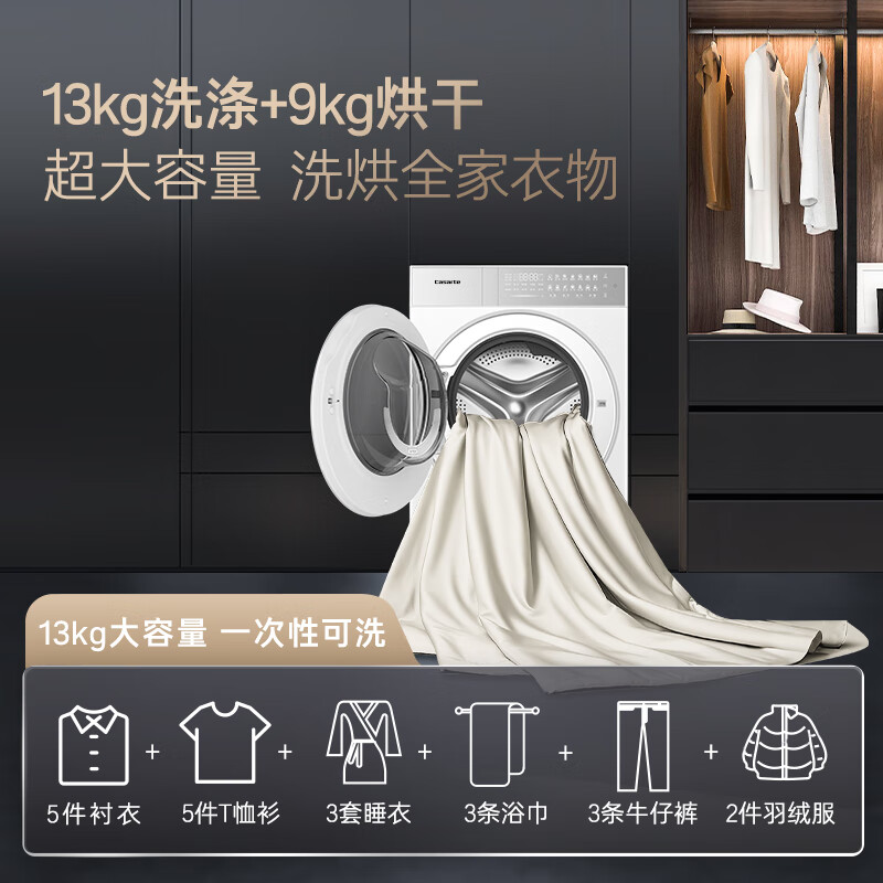 卡萨帝CE AB13LWTUWCU1洗衣机图片