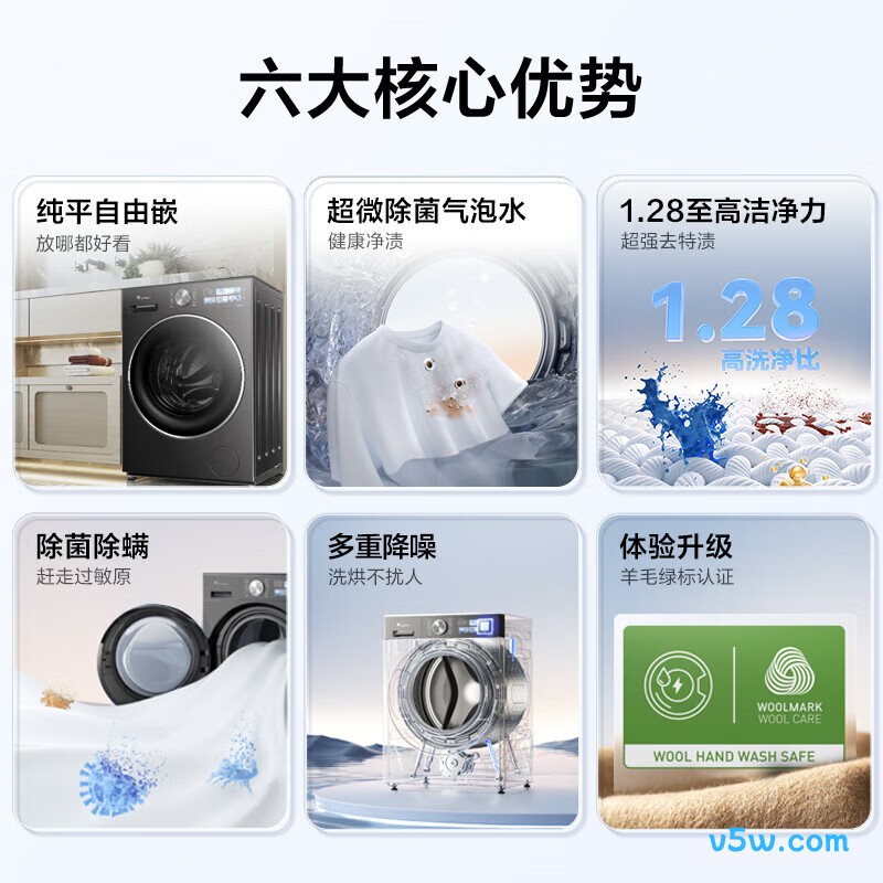 小天鹅TG10VE40SE洗衣机图片