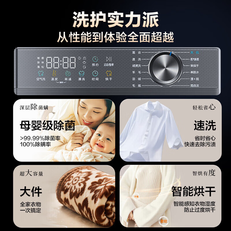 海尔XQG110-HL58E1洗衣机图片