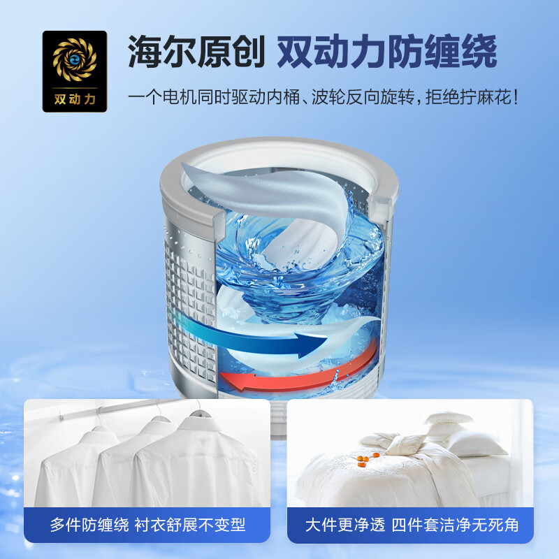 海尔EMS100B37Mate6洗衣机图片